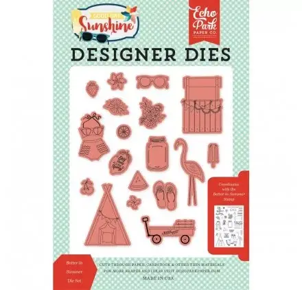 Prix Choc Dies / Matrices de découpe 'Echo Park Paper - Best in Summer'