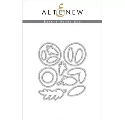 14 Dies/ Matrices de découpe 'Altenew' Rennie Roses Retour Gratuit