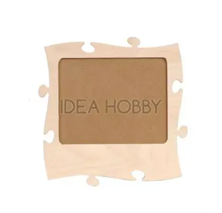 Cadre mural en bois Puzzle 'Idea Hobby' Module 13 Super Prix