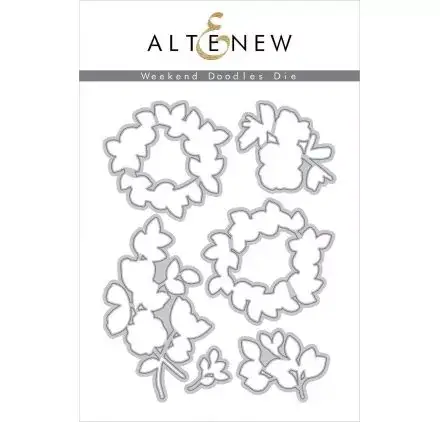 Petit Prix 6 Dies/ Matrices de découpe 'Altenew' Weekend Doodles