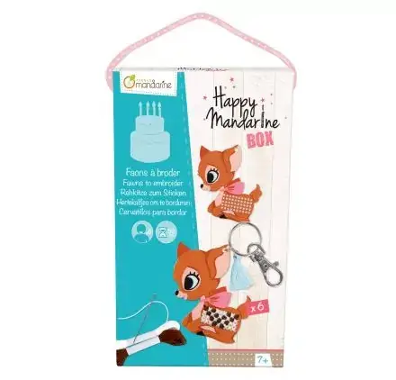 Produit De Marque Happy Mandarine Box 'Avenue Mandarine' Faons à broder