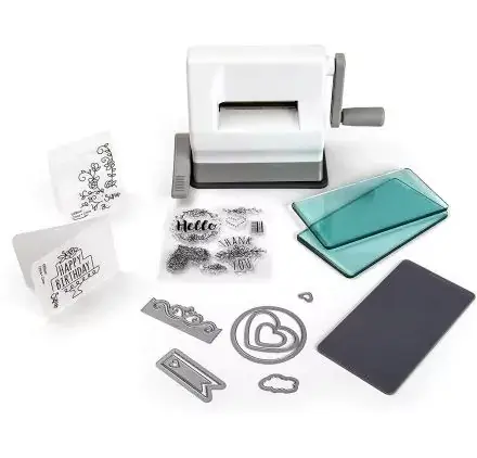 Retour Gratuit Sidekick Blanche et grise 'Sizzix' Kit débutant inclu