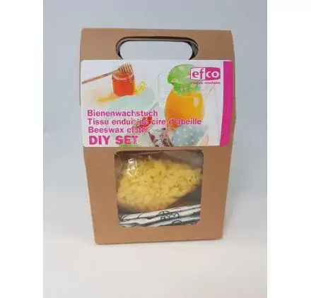 Offre Du Jour Set DIY 'Efco' Tissus enduit de cire d'abeille