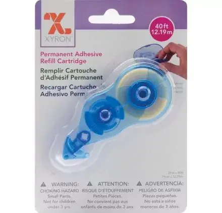 Recharge pour dérouleur adhésif permanent 'Xyron' 79 mm x 12.19 m Acheter Direct