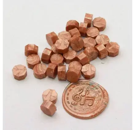 Retour Gratuit Sachet de 100 pastilles de cire 'DIY & Cie' Rose ancien nacré