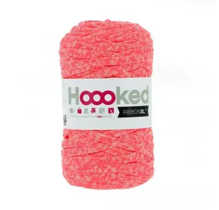 Prix Réduit Fil 'DMC - Hooked Ribbon XL' Neon 4 Radical Rose