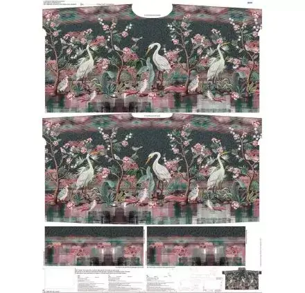 Vente Directe Tissu en Jersey Stenzo '3B Com' French Terry Panneau de 200x150 cm