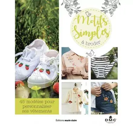 Livre 'Editions Marie Claire' Motifs simples à broder Nouveauté
