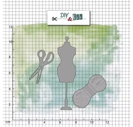 Dies / Matrices de découpe 'DIY & Cie - J'peux pas j'ai' Couture et cie Must-Have