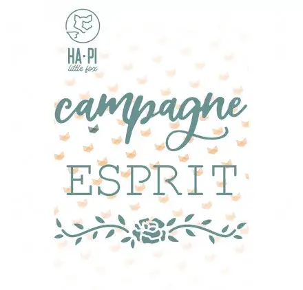 Must-Have Dies/Matrices de découpe 'HA PI Little Fox - Farmhouse Garden' Esprit Campagne