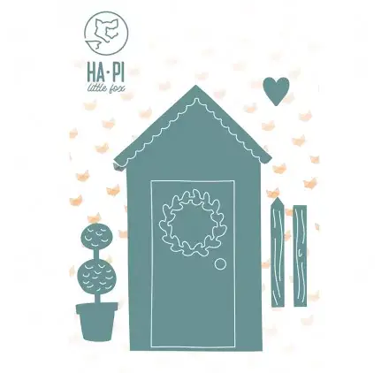 Dies/Matrices de découpe 'HA PI Little Fox - Farmhouse Garden' Cabane de jardin Petit Prix