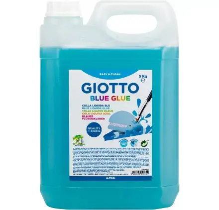Bidon de 5Kg de colle bleue 'Giotto' Nouvelle Collection