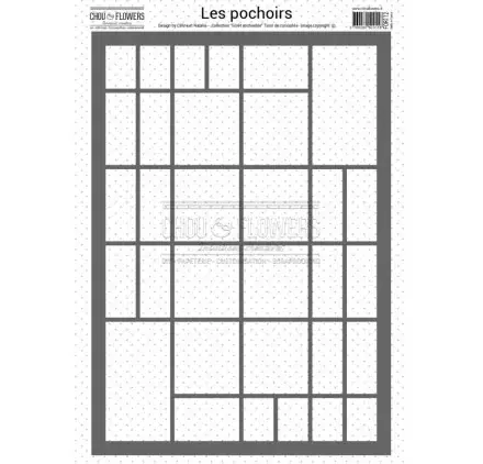 Pochoir A4 'Chou & Flowers - Forêt enchantée' Tiroir des curiosités Affaire À Saisir