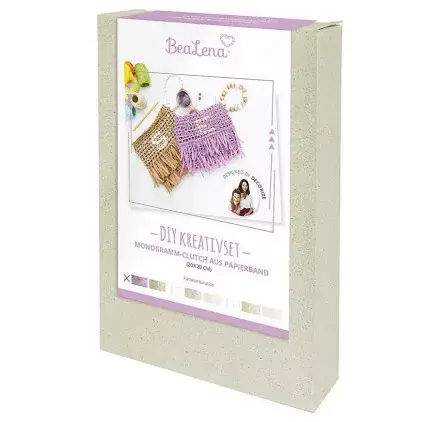 Kit créatif 'BeaLena' Pochette en ruban de papier Bon Marché