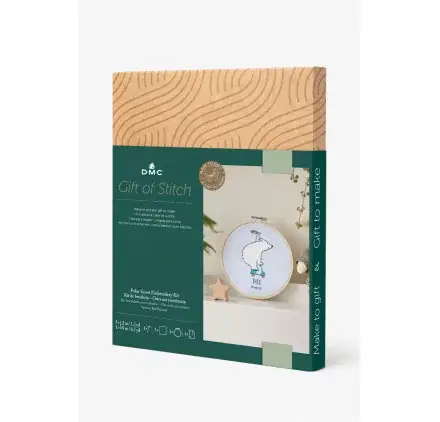 Kit Broderie 'DMC - Gift of Stitch' Ours sur trottinette Satisfait Ou Remboursé