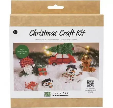 Kit perles à repasser Nabbi BioBeads 'Creativ Company' Noël Bon Marché