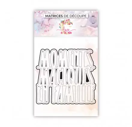 Die / Matrice de découpe 'Love In The Moon - Magie de Noël' Moments magiques en famille Produit De Marque