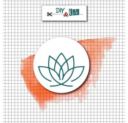 Sceau en laiton pour cachet de cire 'DIY & Cie - Ensemble' Lotus Promotion