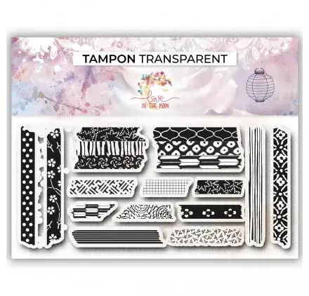 Tampons transparents 'Love In The Moon' La vie est belle 1 Usine Directe