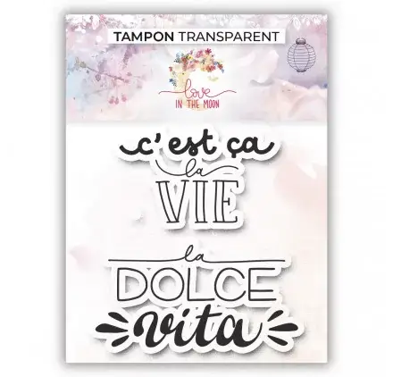 Tampons transparents 'Love In The Moon' Dolce Vita Top Vente