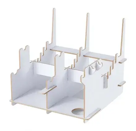 Dernier Modèle Organisateur en MDF à monter 'Spellbinders' 20.8x20.6x20.6 cm
