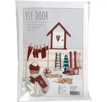 Quantité Limitée Kit en bois 'Creativ Company' Porte Lutin