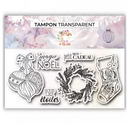 Meilleur Prix Tampons transparents 'Love In The Moon' Noël N°2 Jolies décos