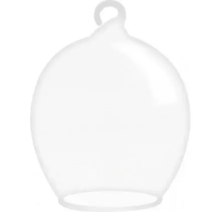 Set de 2 boules en verre 'Artemio' 6.5x9cm Bon Marché