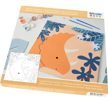 Acheter Direct Kit Toile à peindre 'Artemio - Dinos & Co' La peinture par numéros