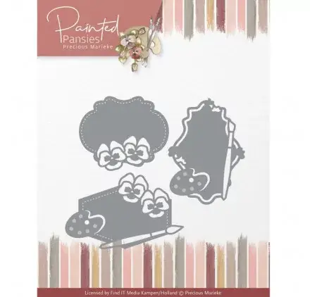 Acheter Direct Dies / Matrices de découpe 'Precious Marieke' Pansies Labels