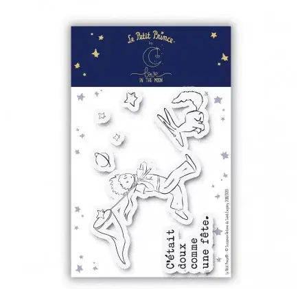 Tampons transparents 'Love In The Moon - Le Petit Prince' Doux comme une fête Nouveauté