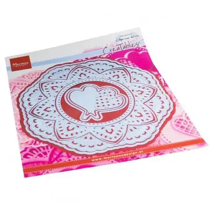 Dies/Matrices de découpe 'Marianne Design' Cercle d'anja avec des coeurs Seulement Aujourd'hui