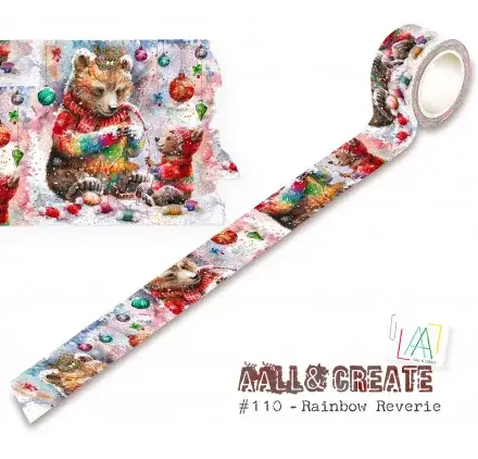 Bon Marché Masking Tape 'AALL & Create' Rainbow Reverie 110