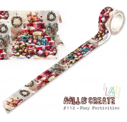 Masking Tape 'AALL & Create' Foxy Festivities 112 Haute Qualité