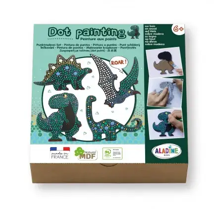 Coffret Dot Painting 'Aladine' Dino Paiement Sécurisé