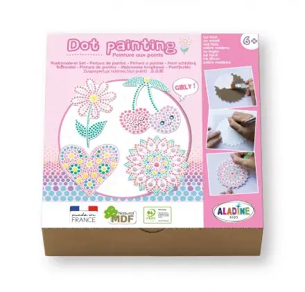 Coffret Dot Painting 'Aladine' Girly Commander Maintenant