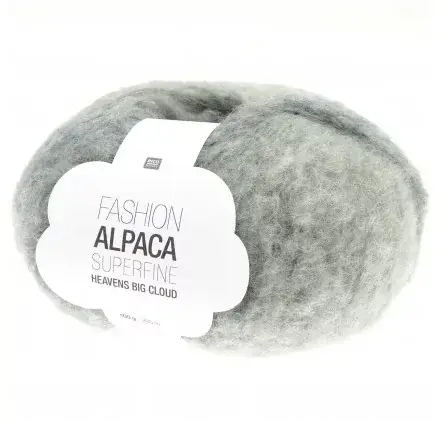Achetez Aujourd'hui Pelote de laine 'Rico Design - Fashion Alpaca Superfine Heavens Big Cloud' Blue Aqua 100g 280 m