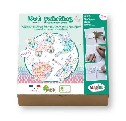 Satisfait Ou Remboursé Coffret Dot Painting 'Aladine' Nature