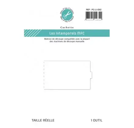 Offre Du Jour Die / Matrice de découpe 'Mes P'tits Ciseaux' Les Intemporels Cachette