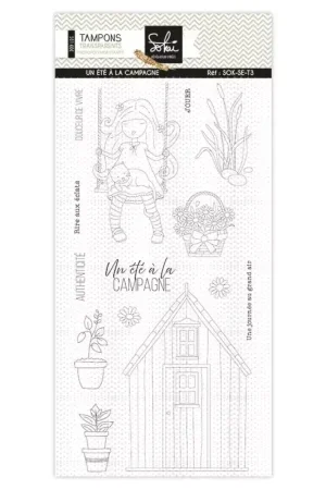 Tampons transparents 'Sokaï - Souvenirs d'enfance' Un été à la campagne Offre Exclusive