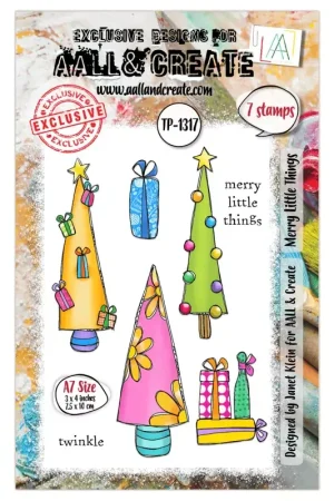 Tampons transparents 'AALL and Create' Merry Little Things 1317 Offre Limitée