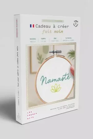 Kit Cadeau à créer 'Les French Kits' Broderie Namasté Commande En Gros