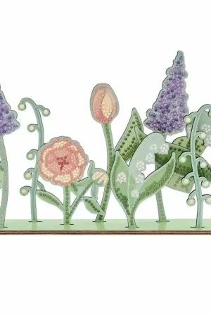 Kit Diamond Painting 'Rico Design' Prairie printanière 31x18.5 cm Prix Promo