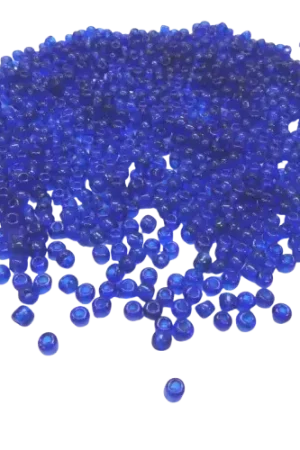 Perles de rocailles bleues 2 mm – 15 g, 100 g ou 500 g Prix Choc