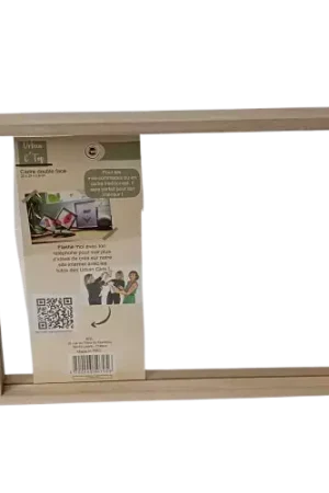 Cadre Double Face en Bois 20 x 25 x 2,8 cm Produit De Marque