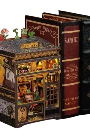 Prix Cassé DIY Book Nook – Kit créatif miniature Figure d’Art