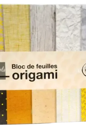 Réduction Feuilles de Papiers Origami x 20 – Motifs Assortis 15,2 x 15,2 cm