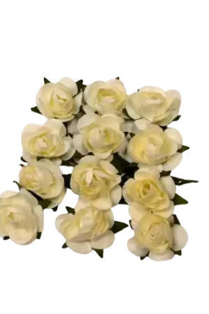 Prix Bas Roses avec Fil de Fer 18 mm x12 – Glorex Divers Coloris