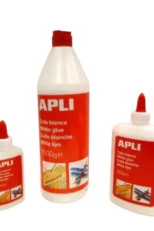 Colle Blanche APLI 100 g, 250 g ou 1000 g Dernier Modèle