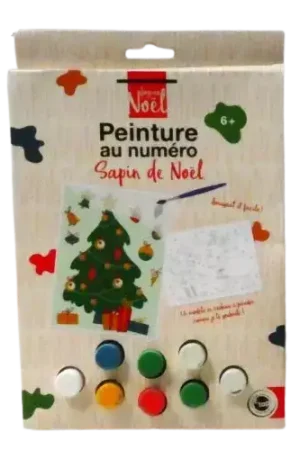 Acheter Direct Peinture Numéro Sapin de Noël – Kit complet